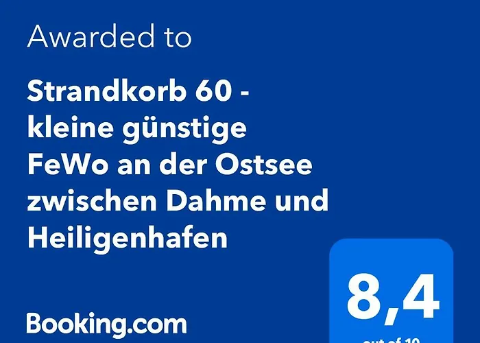 Strandkorb 60 - Kleine Guenstige Fewo An Der Ostsee Zwischen Dahme Und Heiligenhafen